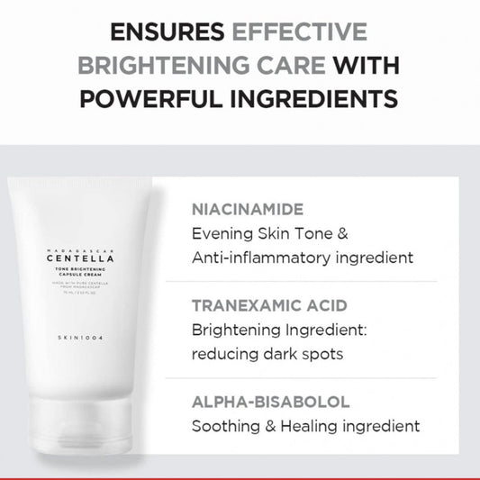 Skin 1004 Centella Tone Brightening Capsule Cream 75 ML.