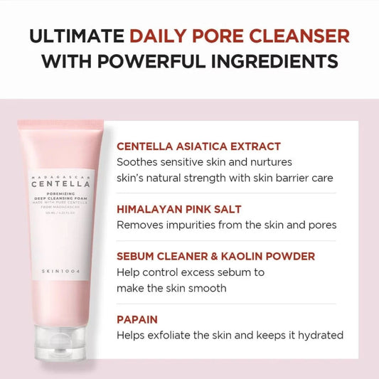 Skin 1004 Centella Poremizing Deep Cleansing Foam 150 ML