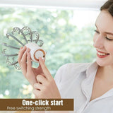 Portable Electric Octopus Head Massager with 12 Massage Claws