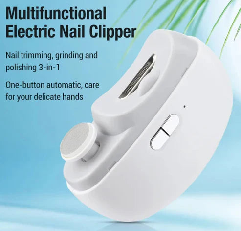 2-in-1 Electric Nail Clipper & Polisher